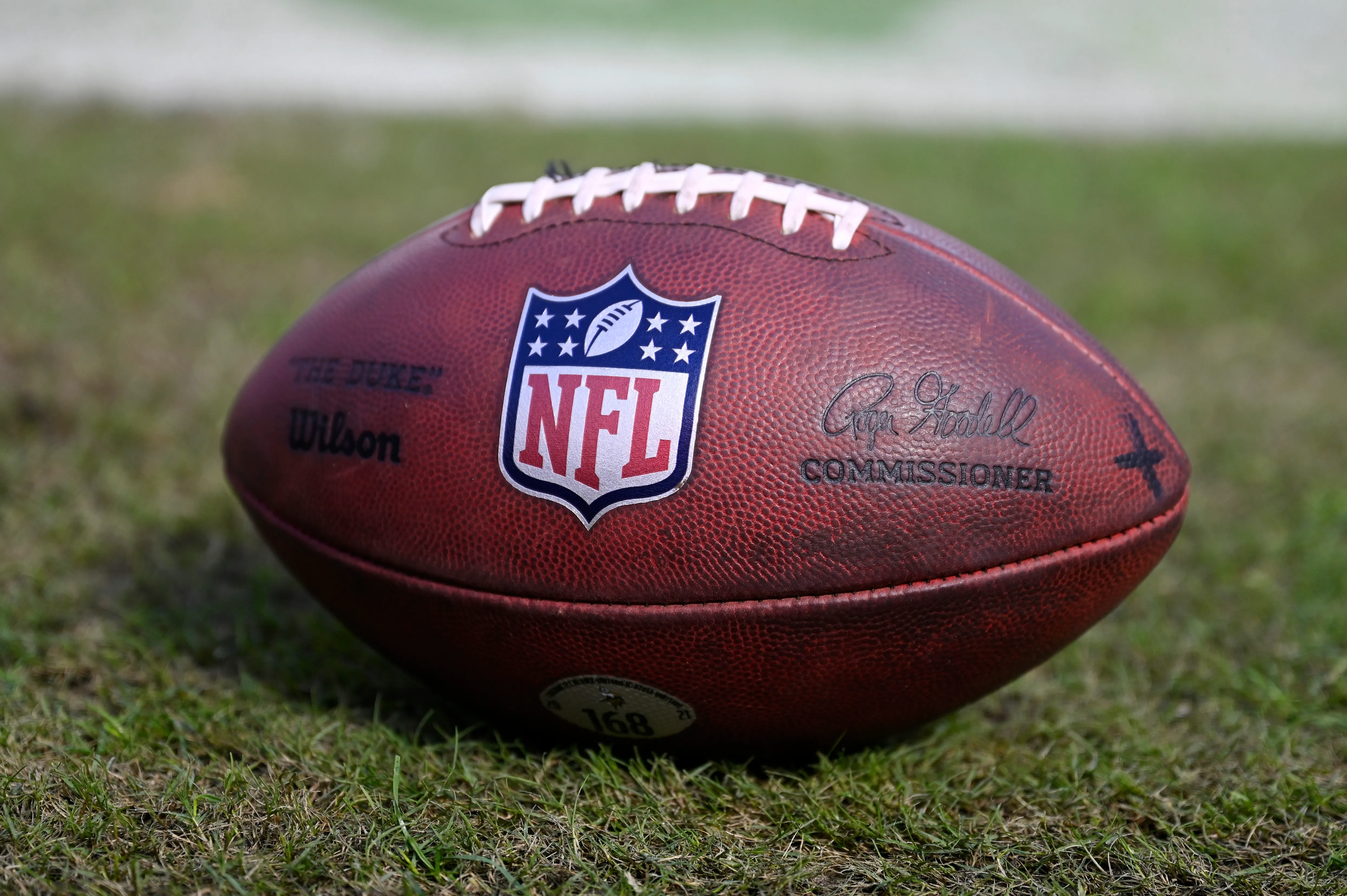 نمادین از رابط کاربری سرویس NFL Gametime در پلتفرم ایکس
