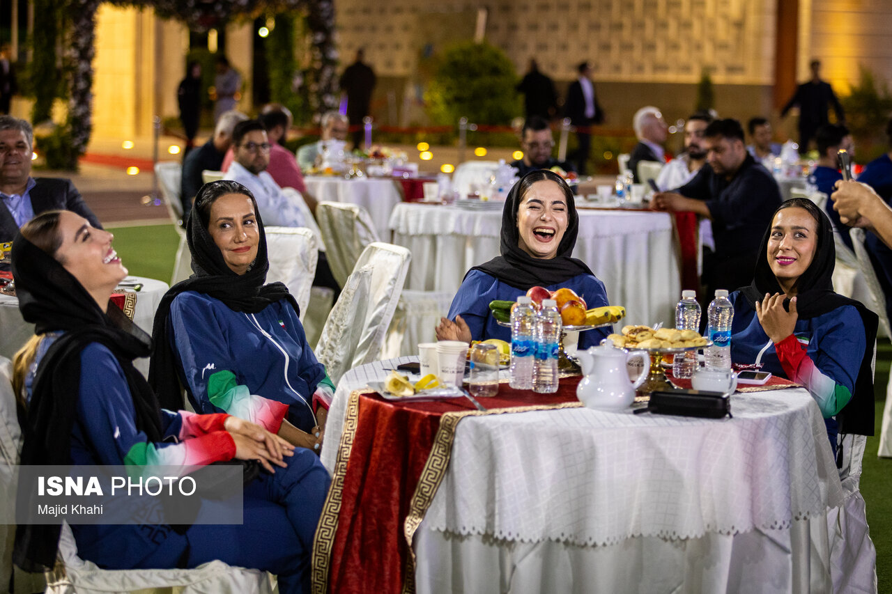 تصاویر مراسم بدرقه کاروان ورزشی ایران به سمت ناگویا
