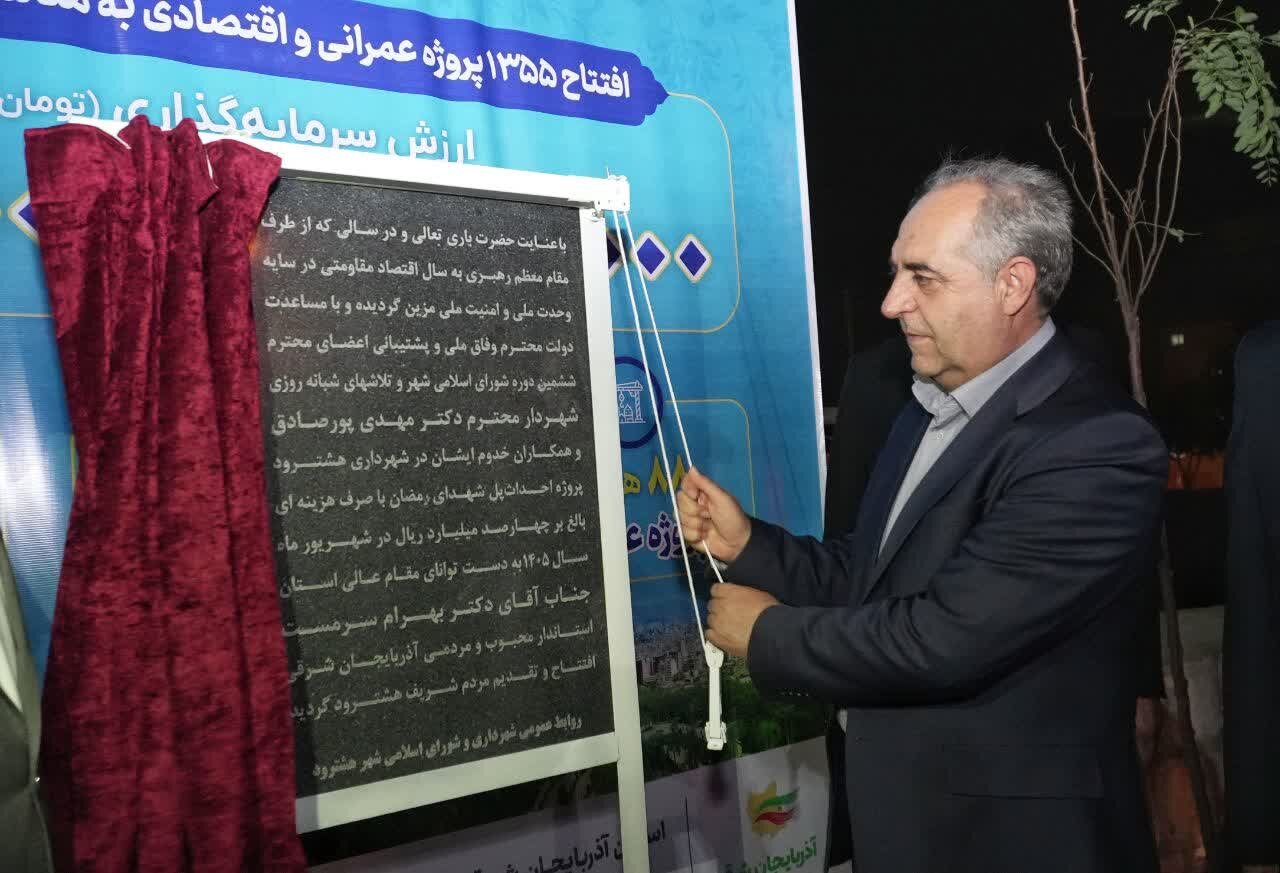 تصویر نمادین از استاندار آذربایجان شرقی در حال سخنرانی