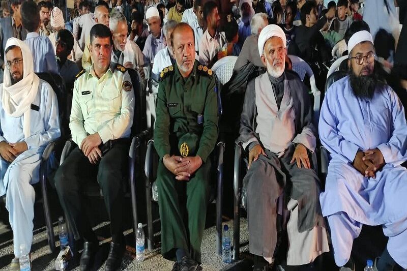 تصویر نمادین از همایش وحدت و همبستگی در جنوب کرمان